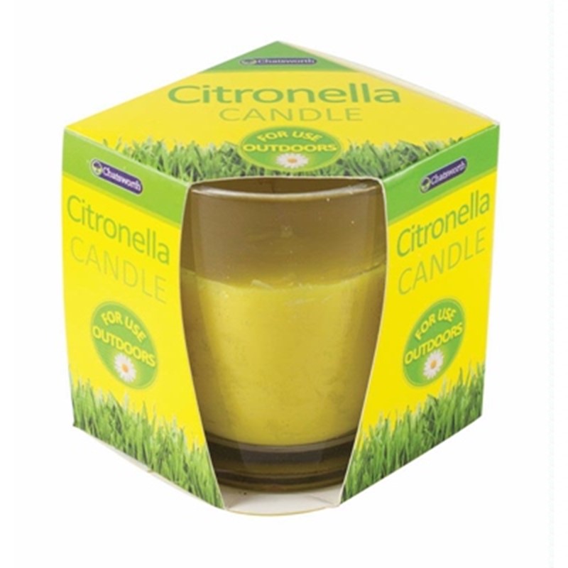 Chatsworth Citronella Glass Candle