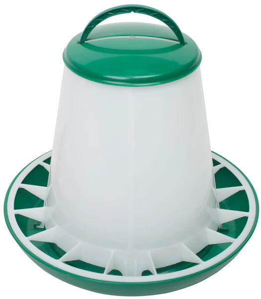 Eton Green & White Poultry Feeder 10kg