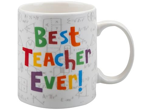 Best Teacher Ever Ceramic Mug