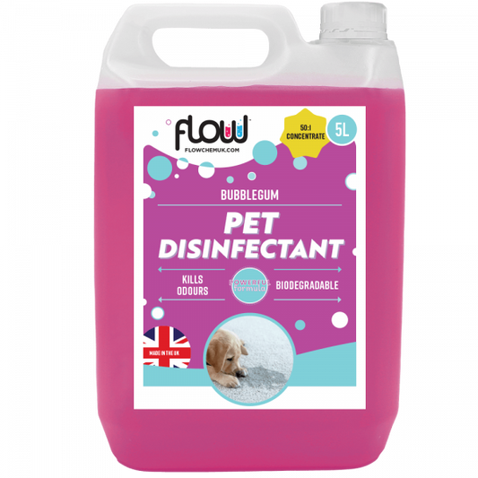 Flow Pet Disinfectant 5L Concentrate (Bubblegum)