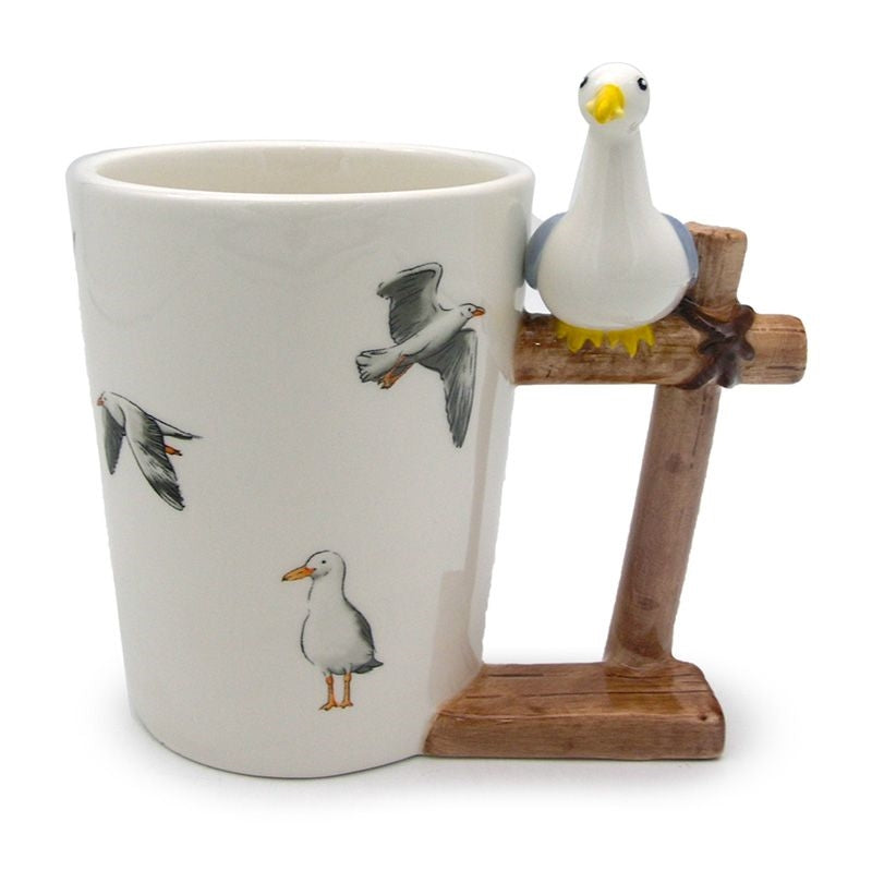 Ceramic Seagull Mug