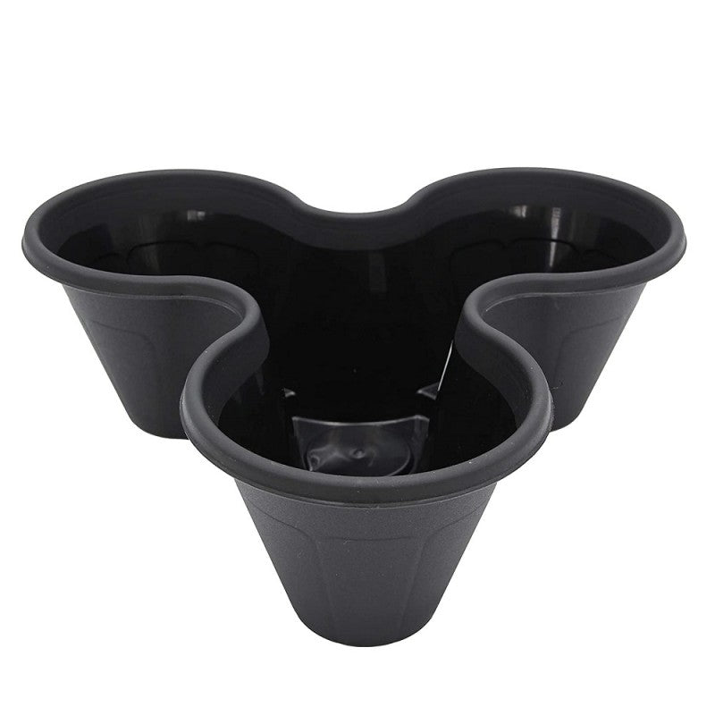 Stackable Strawberry Planter Colour Black