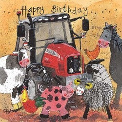 Alex Clark "Red Tractor" Card (Happy Birthday)