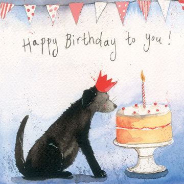 Alex Clark "Birthday Cake" Card (Happy Birthday)