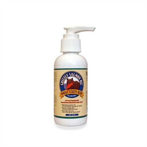 Grizzly, Wild Alaska Salmon Oil For Cats & Smaller Dogs-125ml