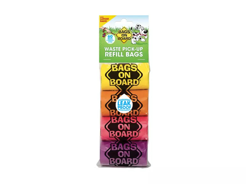 Bags On Board Dog Poop Bags (60 bags)