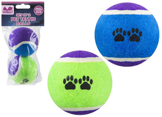 Pet Pro Tennis Balls x2