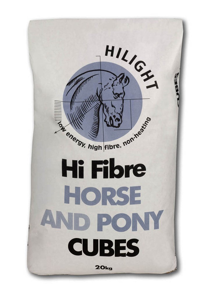 Horse & Pony Cubes, 20kg, Hi Light