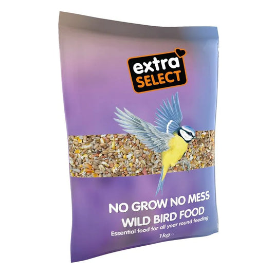 Extra Select No Grow, No Mess Wild Bird Food 1kg