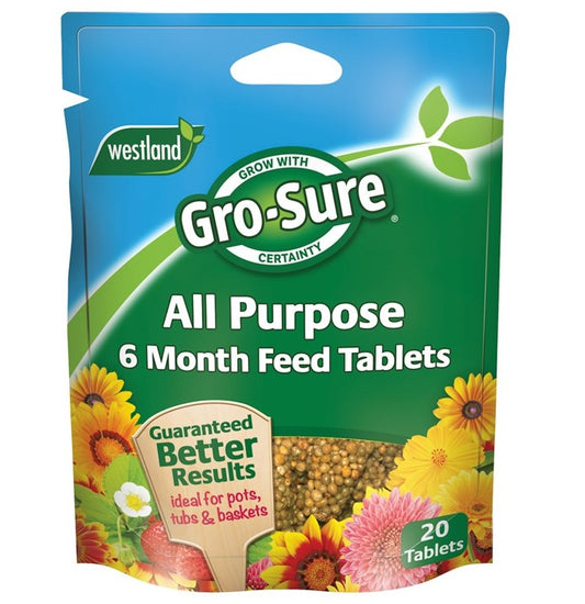 Westland Gro-Sure All Purpose 6 Month Feed Tablets x20