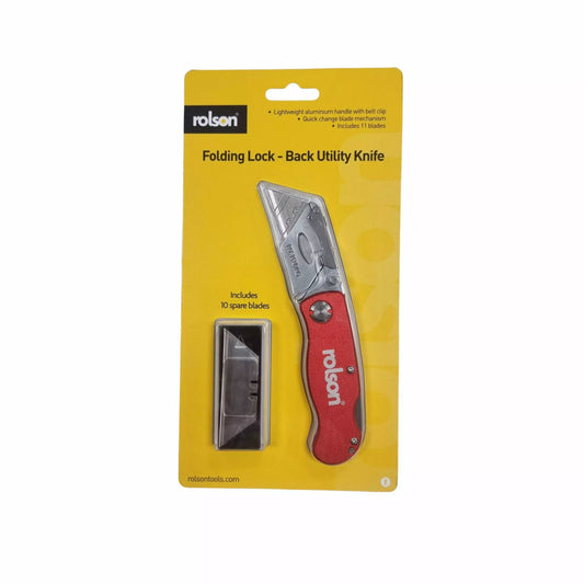 Rolson Folding Lock- Back Utility Knife