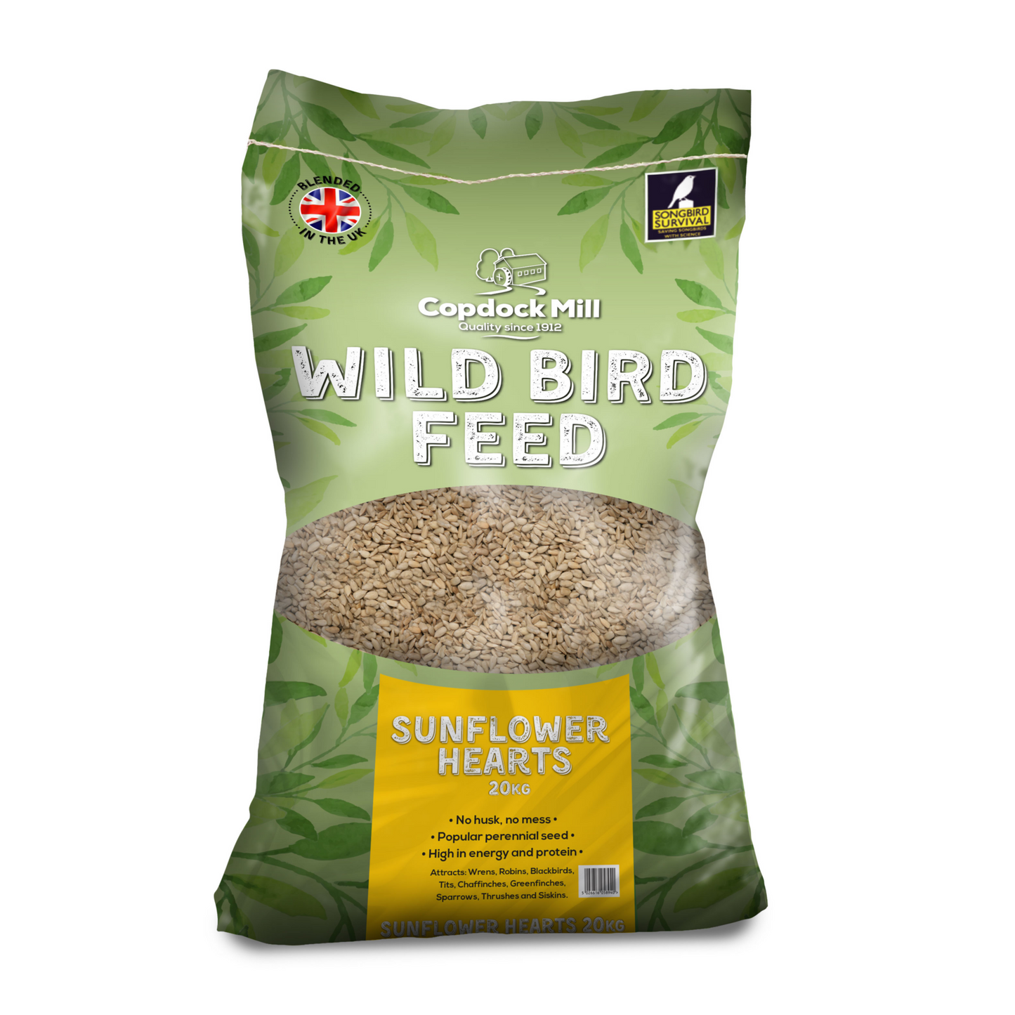 Copdock Mill Sunflower Hearts 12.75kg