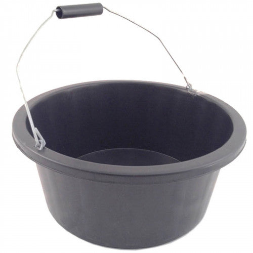 Perry Shallow Feed Bucket, 15 Litre (3 Gallon)