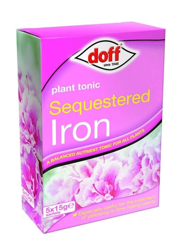 Doff Sequestered Iron Plant Tonic 5x 15g Sachets