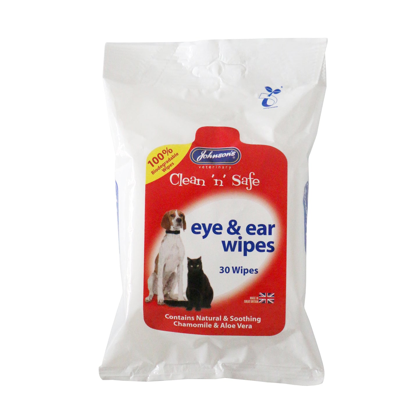 Johnsons Eye & Ear Wipes