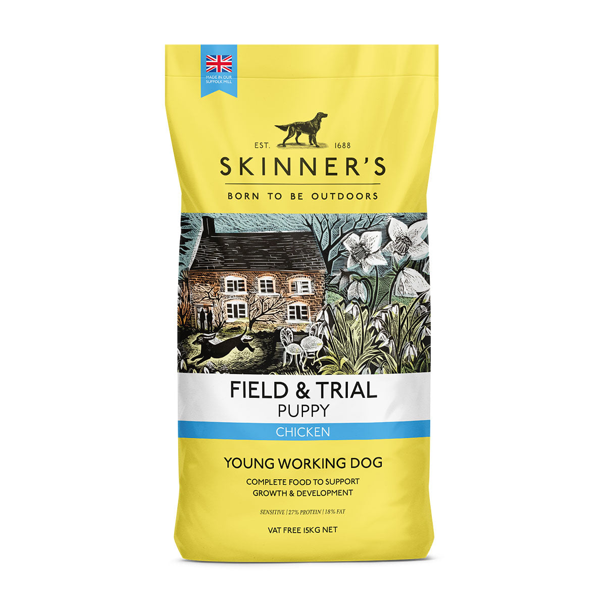 Field & Trial Puppy, 15kg, Skinner's