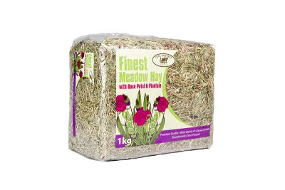 Pure Pastures Meadow Hay With Rose Plantain