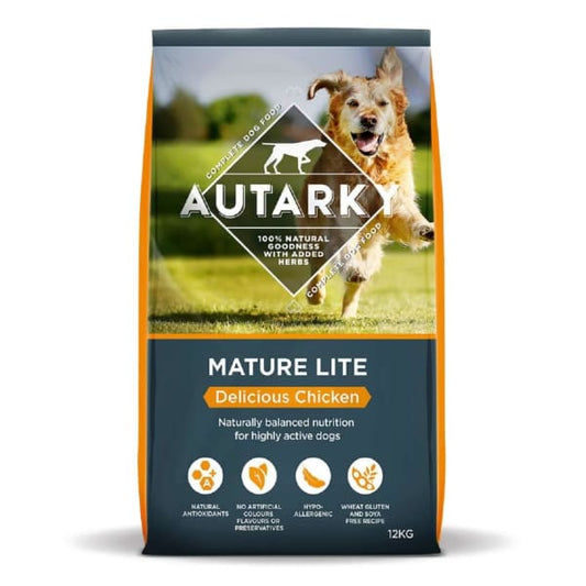 Autarky Mature Lite Chicken Dry Dog Food 12kg