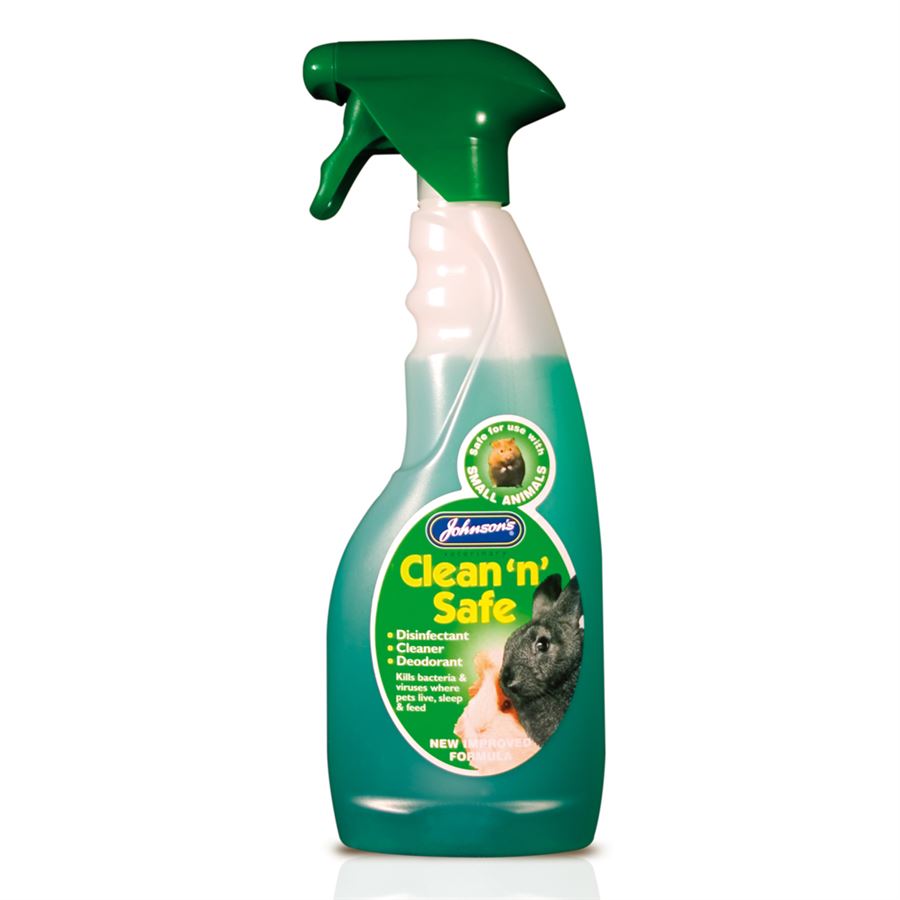 Johnsons Clean ‘n’ Safe for Small Animals, 500ml