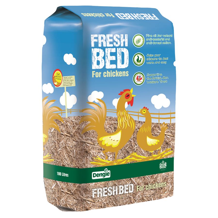 Dengie Fresh Bed Bedding For Chickens 100L