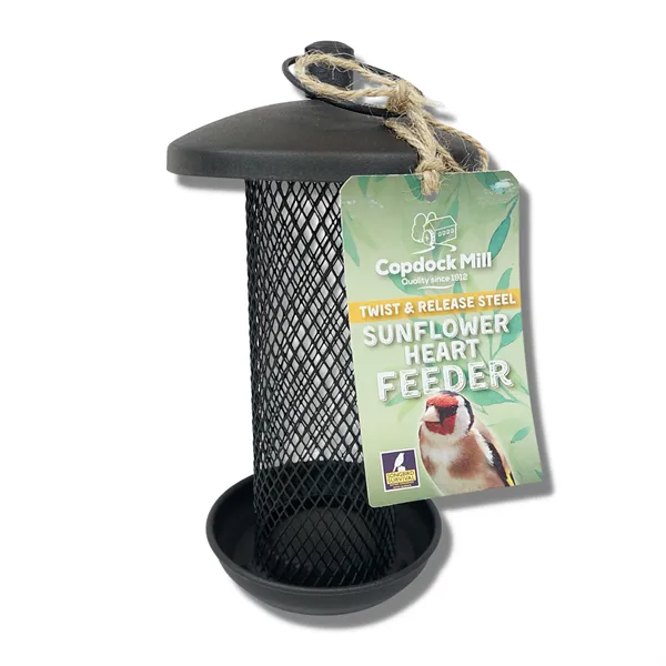 Copdock Mill Sunflower Hearts Metal Bird Feeder With Tray