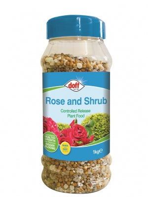 Doff Controlled Release Rose & Shrub Plant Food 1KG