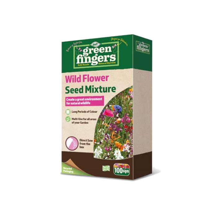 Doff Green Fingers, Wild Flower Seed Mixture 1kg