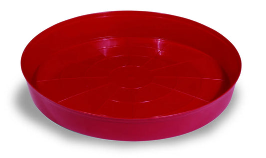 Gaun Chick Tray Feeder - RED