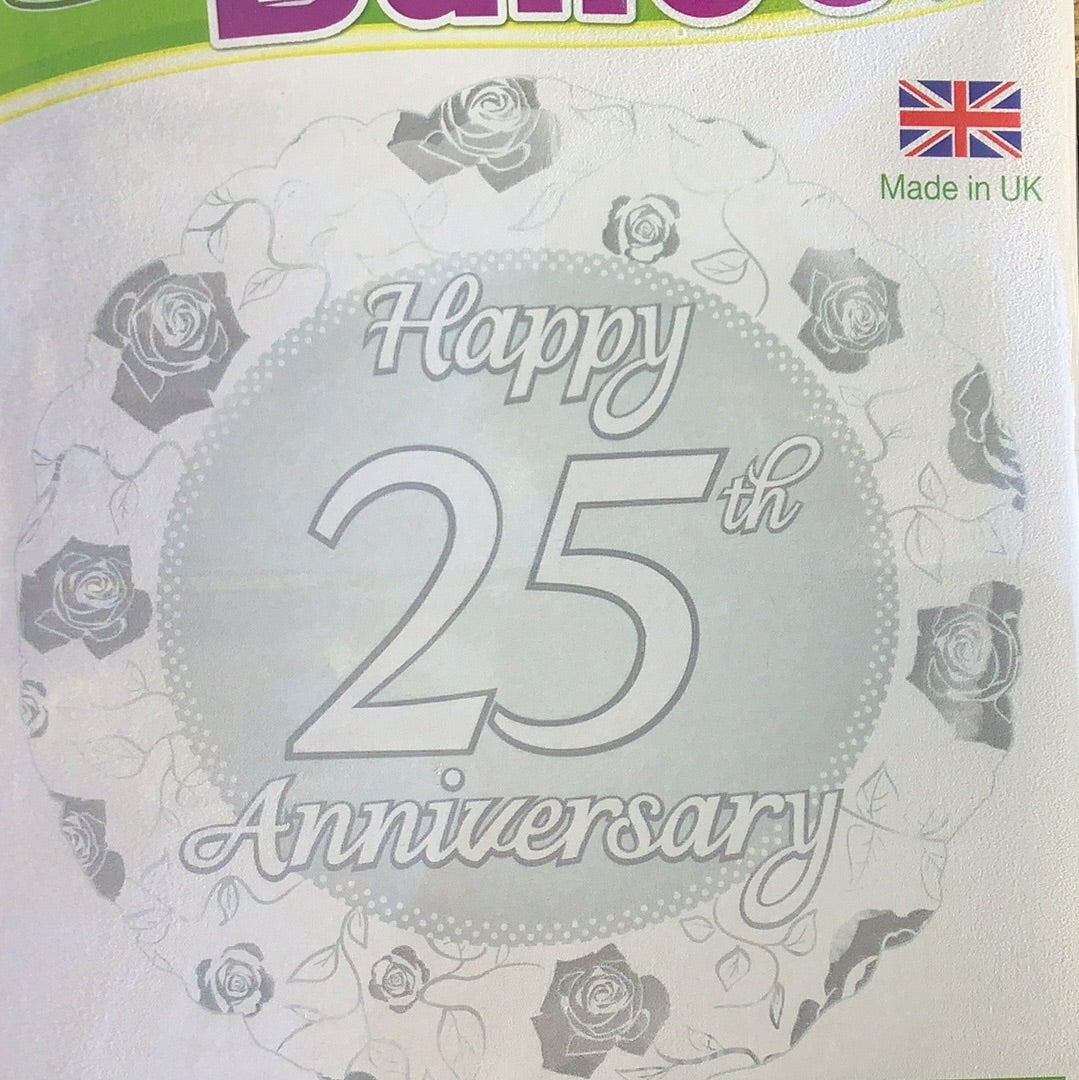 25th Anniversary Foil Balloon