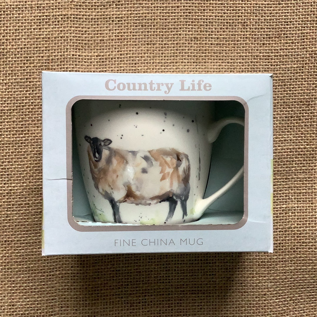 The Country Life Collection, Fine China Mugs