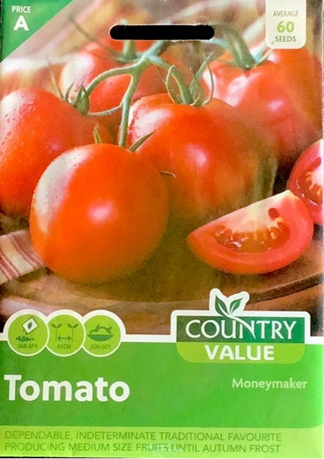 Moneymaker Tomato Seeds, Country Value