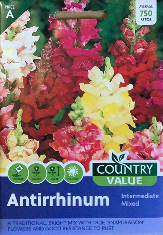 Antirrhinum Seeds, Country Value