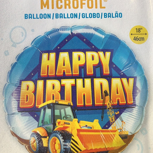 Happy Birthday Foil Helium Balloon