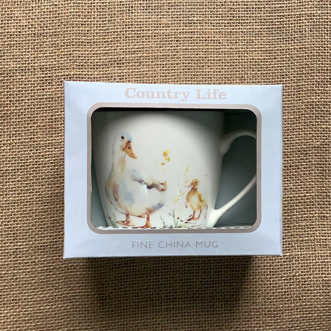 The Country Life Collection, Fine China Mugs