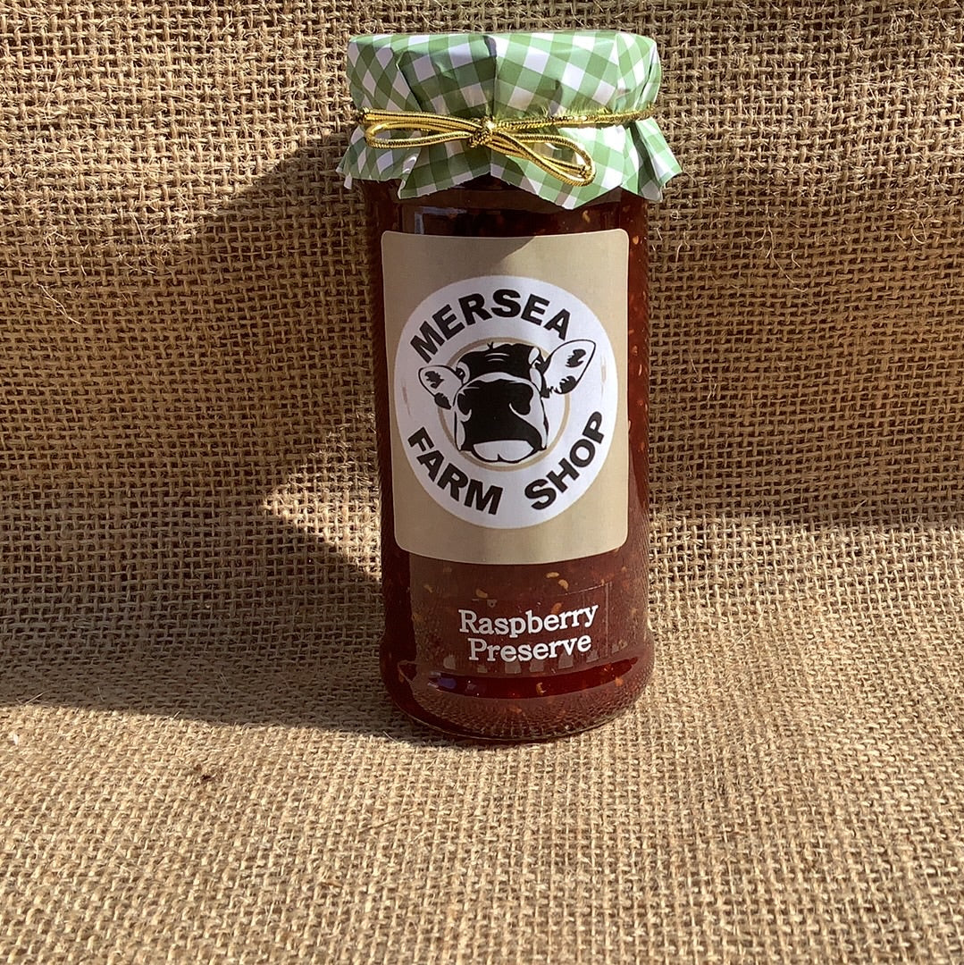 Mersea Farm Shop, Raspberry Preserve 340g