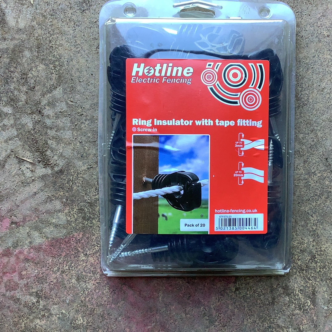 Hotline, Ring Insulator With Tape Fitting x20