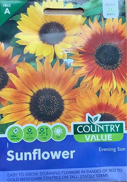 Sunflower Evening Sun Seeds, Country Value