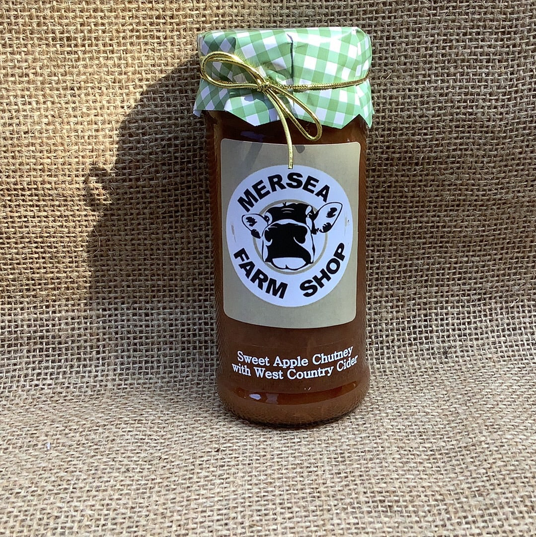 Mersea Farm Shop, Sweet Apple Chutney With West Country Cider 280g