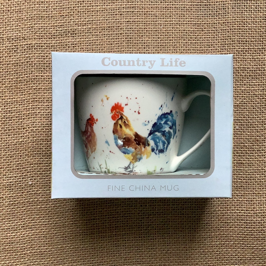 The Country Life Collection, Fine China Mugs