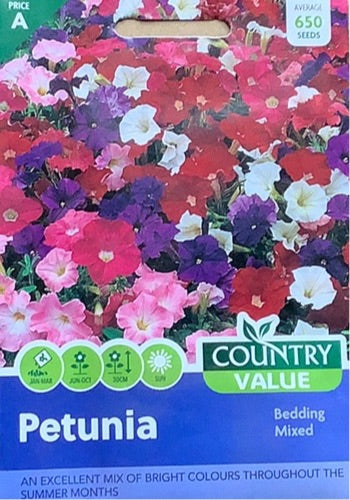 Petunia Seeds, Country Value