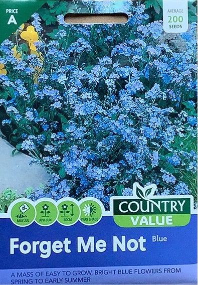 Forget Me Not Seeds, Country Value