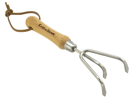 Kent & Stowe 3 Prong Hand Cultivator