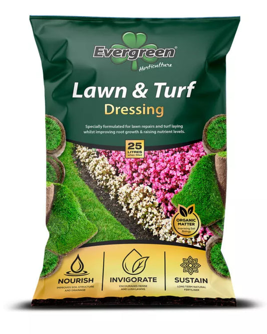 Evergreen Lawn & Turf Dressing 25Litre